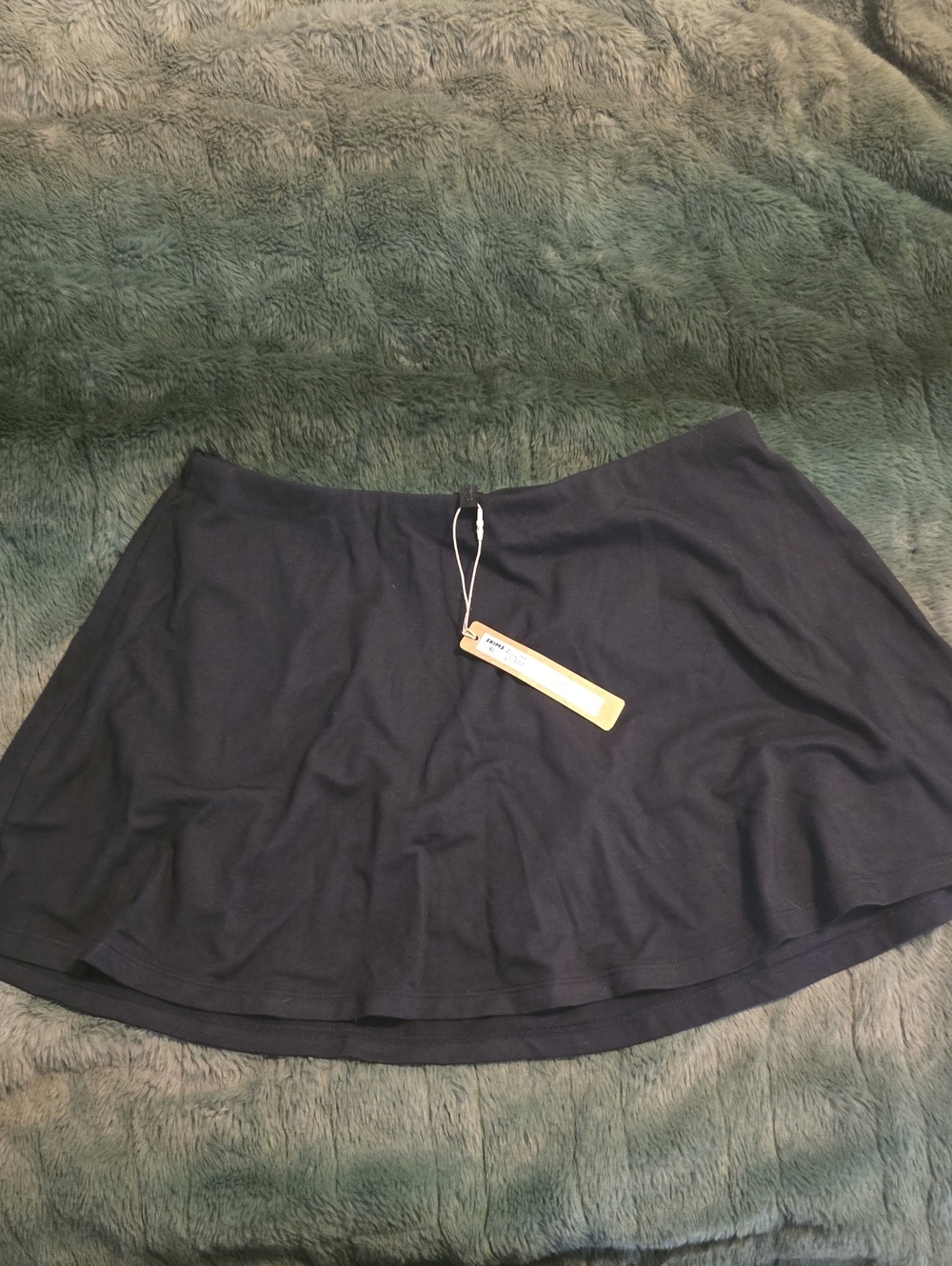 Women's Black Skort- Skims